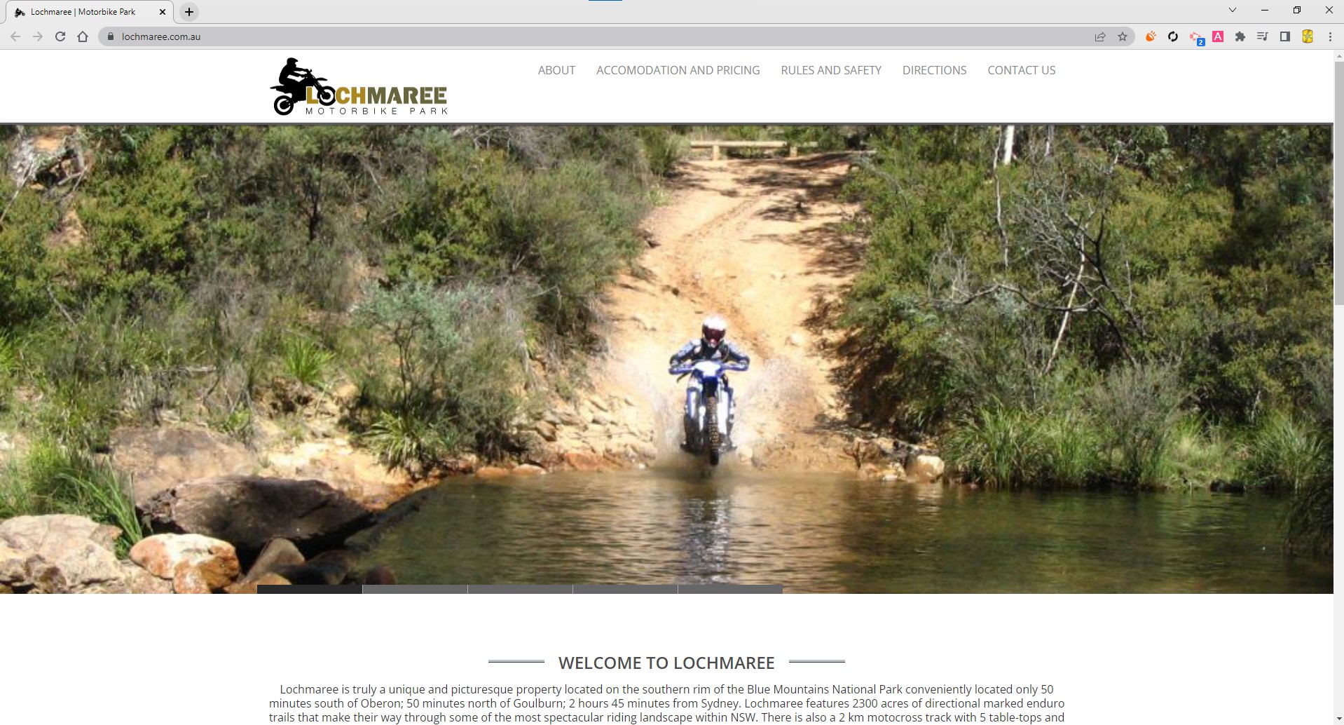 Lochmaree Motorbike Park
